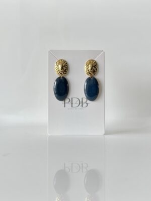 img_5075 Boucles d’oreilles gris bleu et doré