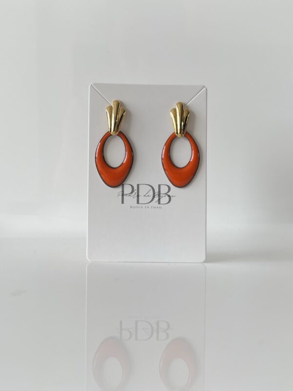 img_5088 Boucles d’oreilles orange et doré
