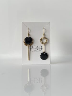 img_5096-2 Boucles d’oreilles asymétriques noir et doré