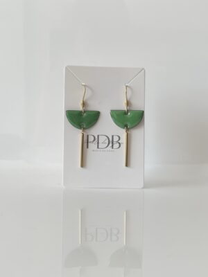 img_5118 Boucles d’oreilles vert doré