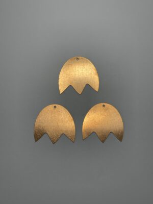 Lot d’ébauches en cuivre pour émaillage lot de 4