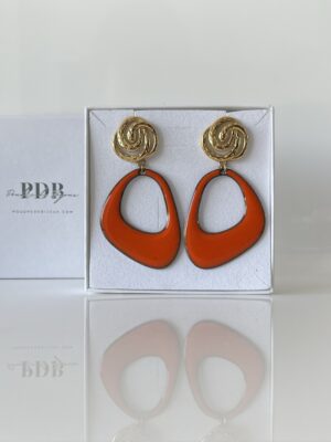img_5300-2 Boucles d’oreilles pendantes orange doré