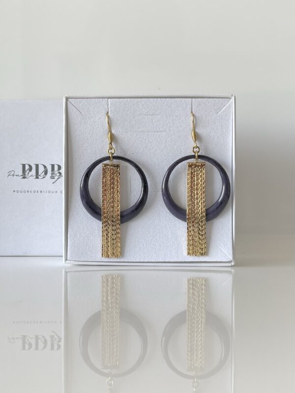 img_5310-3 Boucles d’oreilles franges violet et doré