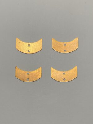 Lot d’ébauches en cuivre pour émaillage lot de 4