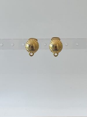img_5938 Clips d’oreilles laiton doré à l’or fin - Lot de 6 paires